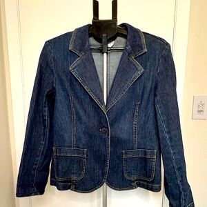 Talbots Denim Blazer